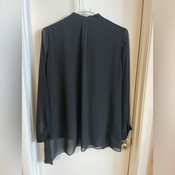 All saints Abi long sleeve drape over top size medium new without tags - Picture 2 of 2
